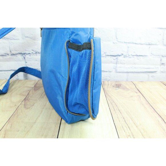 Travelon Anti Theft RFID Crossbody Shoulder Bag Navy Blue - Picture 7 of 16